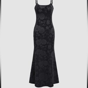 Black Velvet Dress